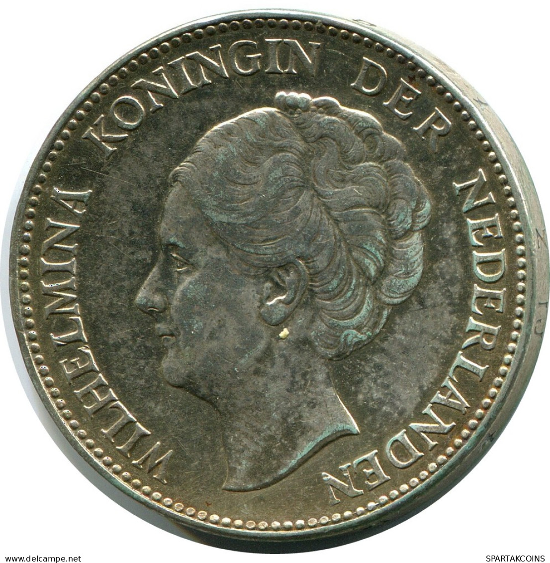 1 GULDEN 1939 NEERLANDÉS NETHERLANDS PLATA Moneda #AR935.E - 1 Gulden