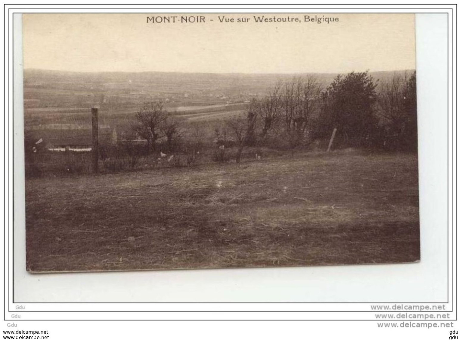 Westouter / Westoutre - Mont Noir - Non Voyagé - Heuvelland