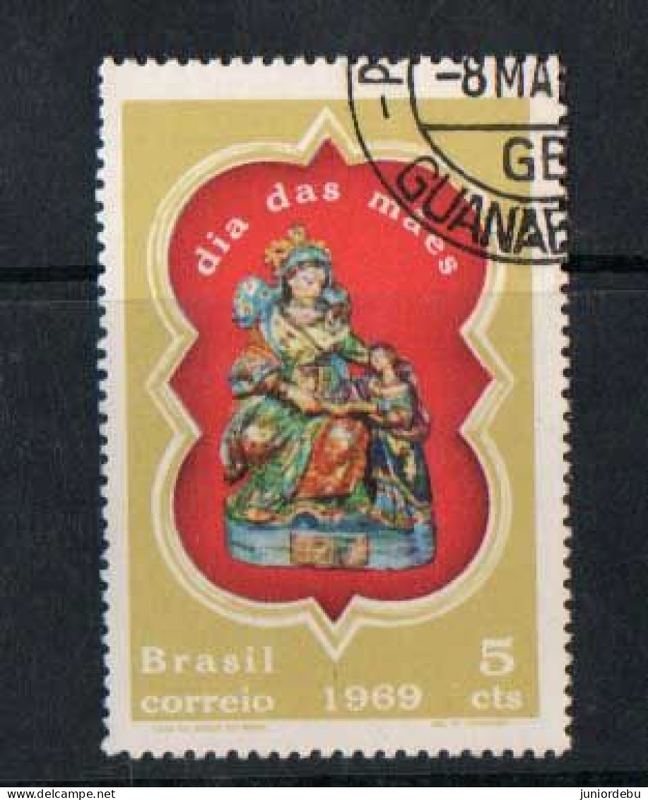 Brasil - 1969 -  The Day For Mothers - Used. ( Condition As Per Scan ) - Used Stamps