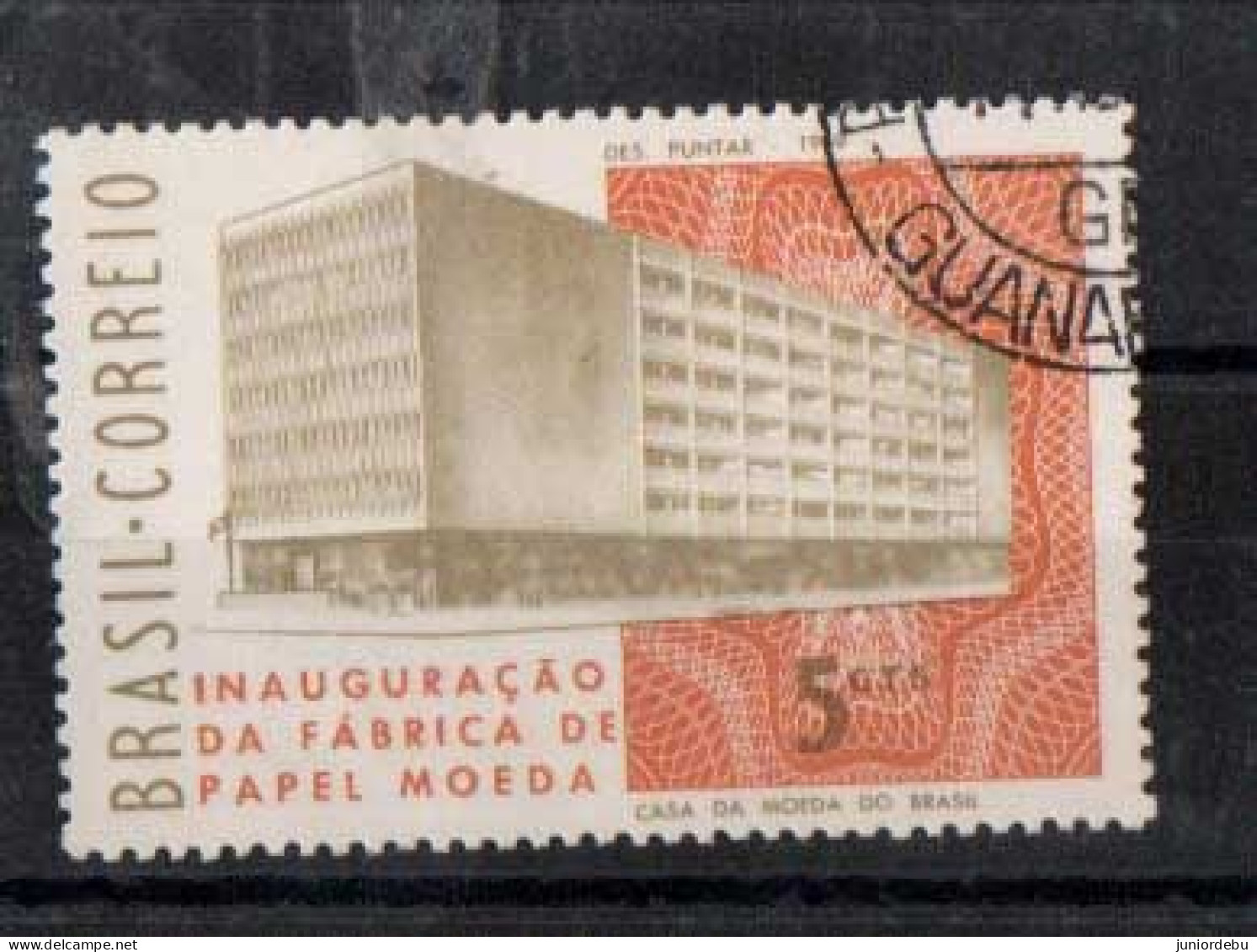 Brasil - 1969 - Opening Of New State Mint Printing Works - Used. ( Condition As Per Scan ) - Oblitérés