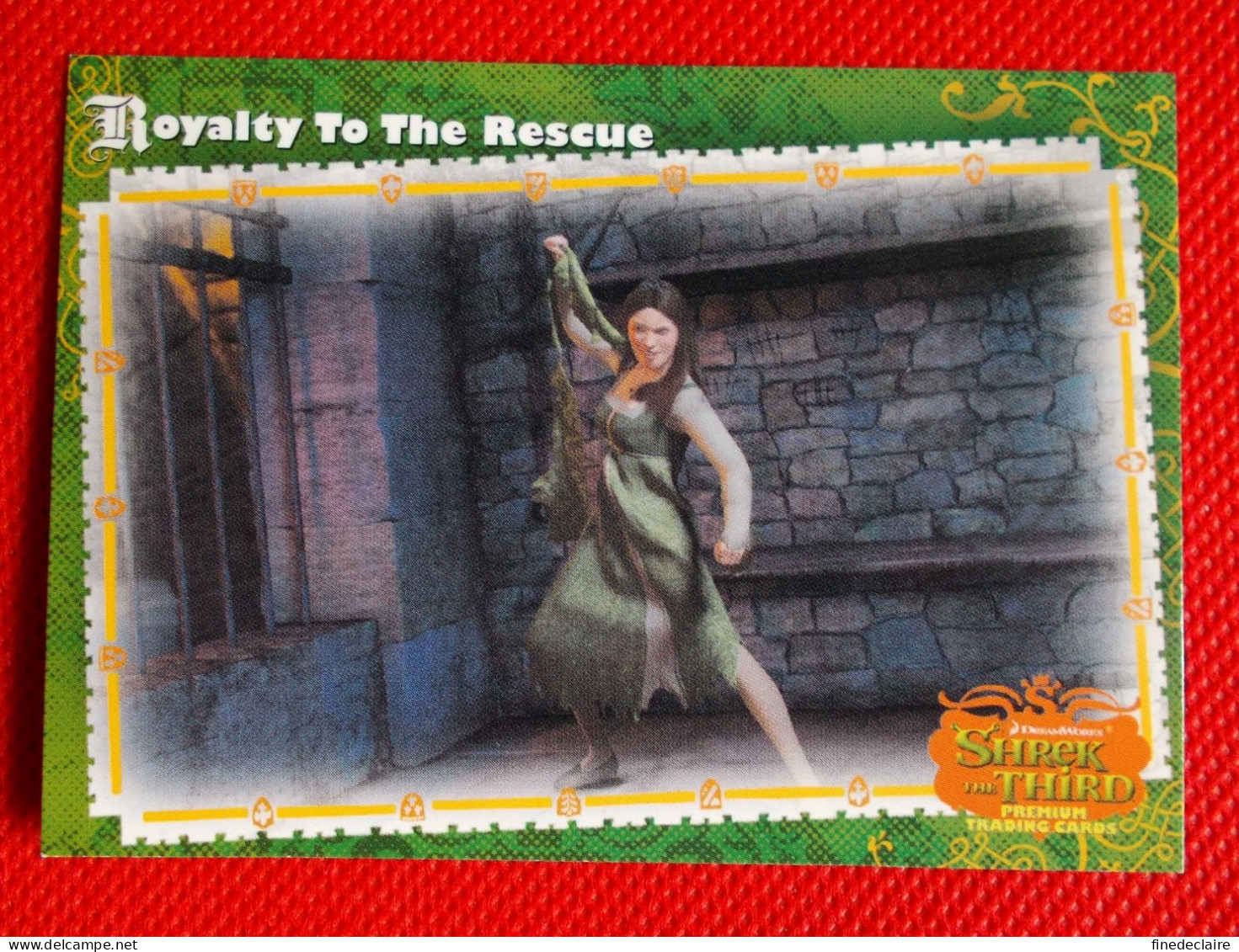 Premium Trading Cards / Carte Rigide - 6,4 X 8,9 Cm - Shrek The Third - 2007 - Story Cards N°66 - Royalty To The Rescue - Other & Unclassified