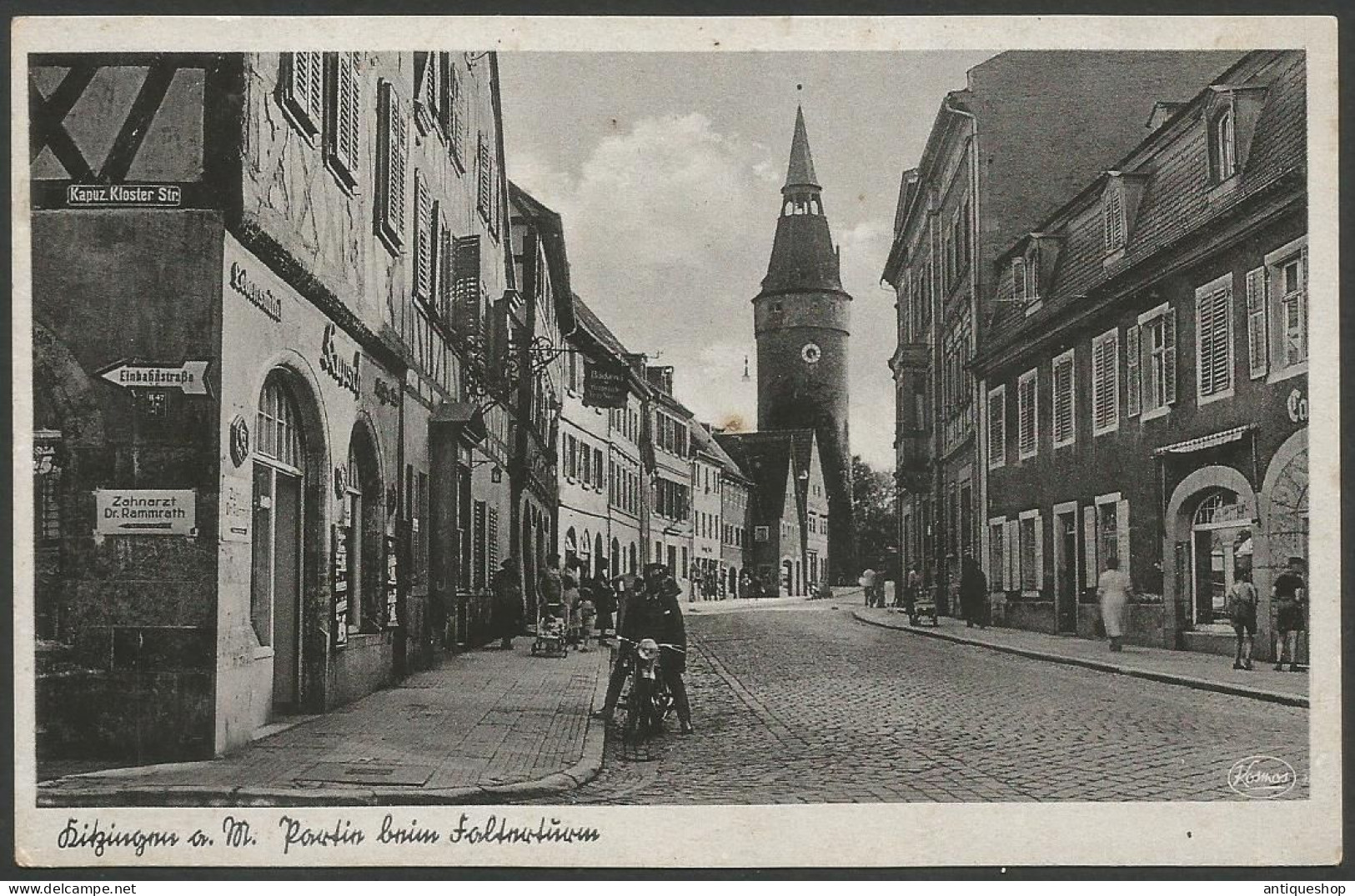 Germany-----Ditzingen-----old Postcard - Kitzingen