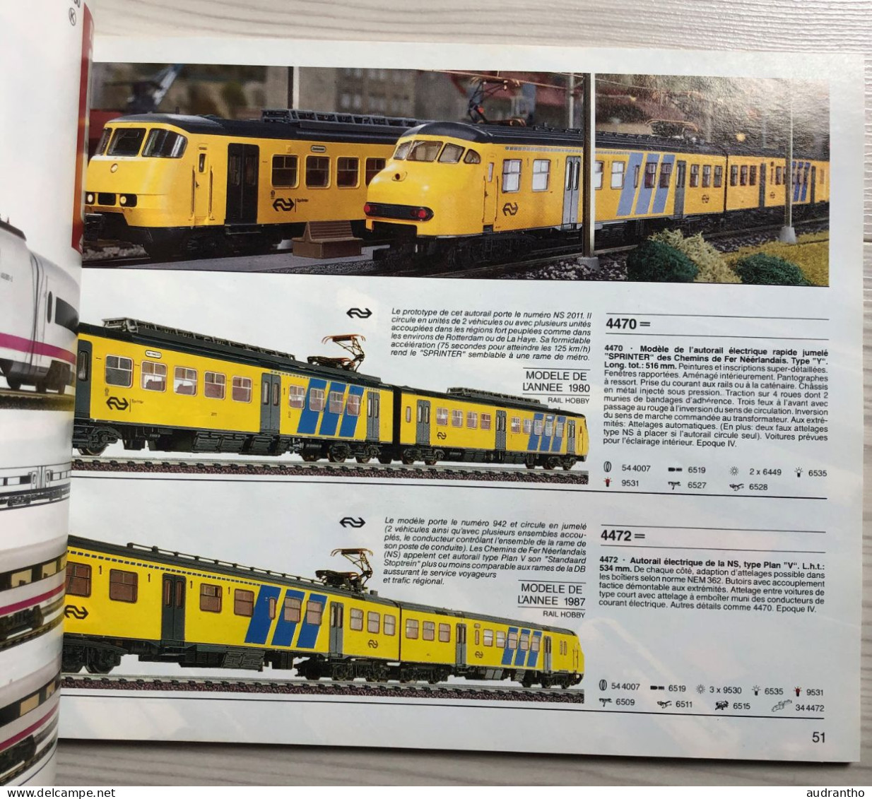 Catalogue FLEISCHMANN Le Train-modèle Des Professionnels HO 1991/1992 - Francese