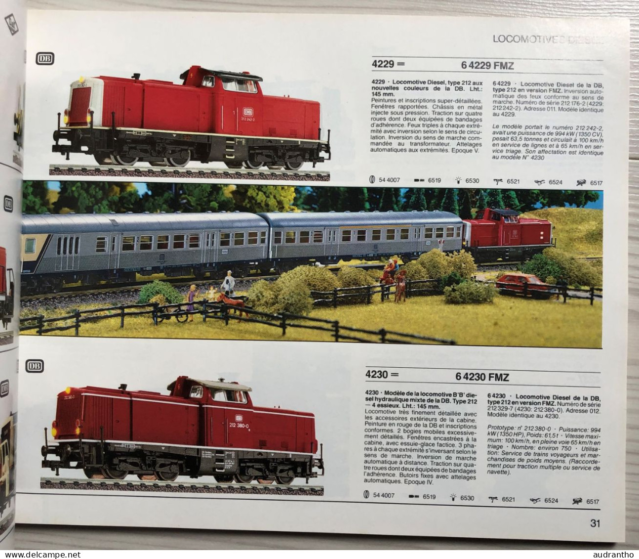 catalogue FLEISCHMANN le train-modèle des professionnels HO 1991/1992