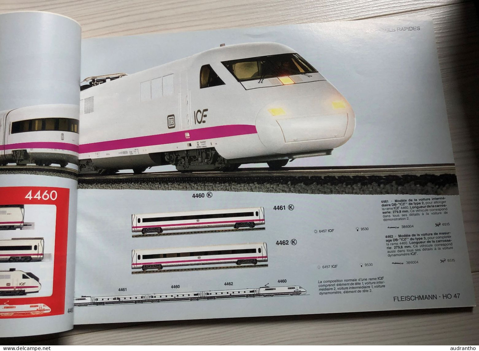 Catalogue FLEISCHMANN Le Train-modèle Des Professionnels HO 1990/1991 - Francés