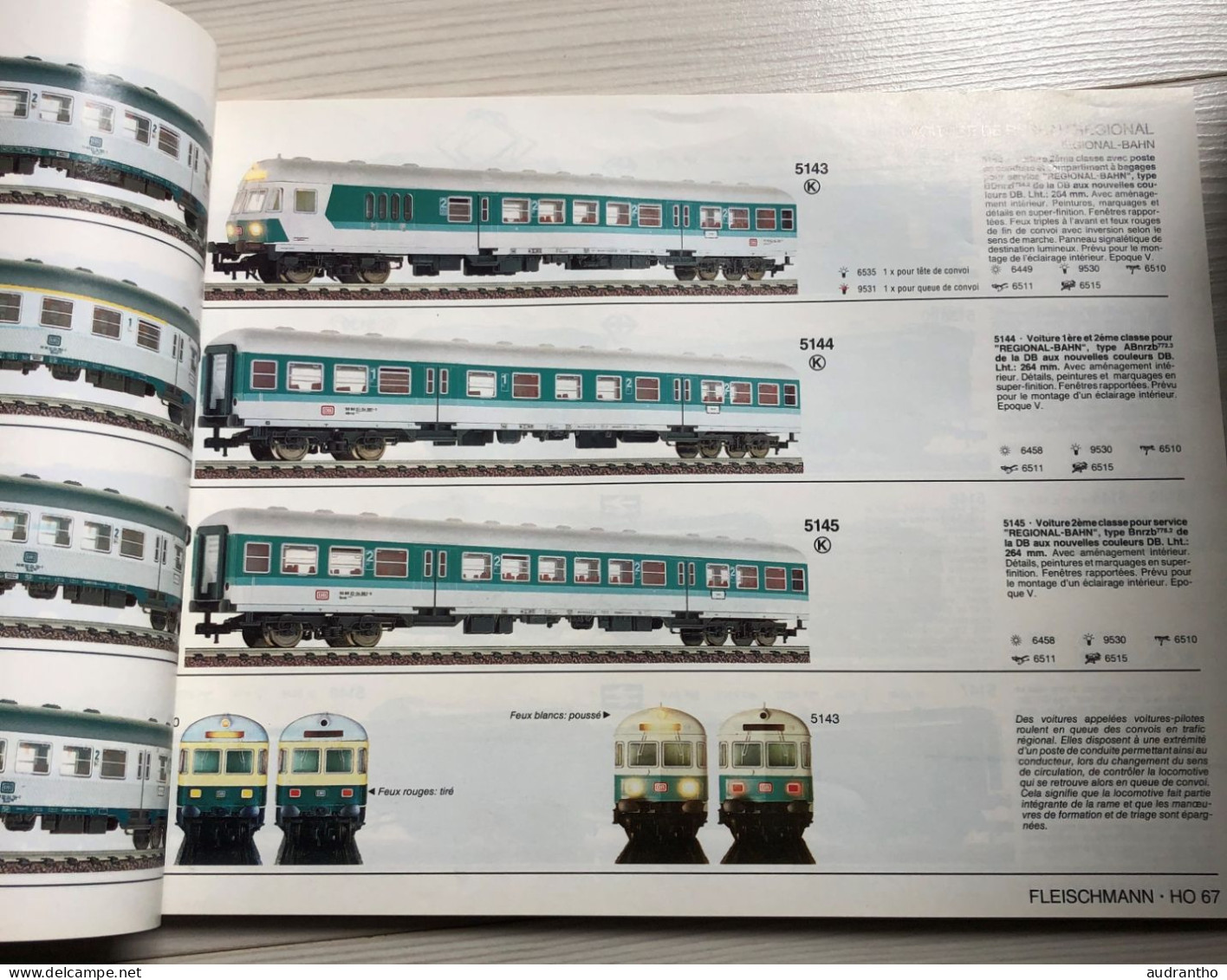 Catalogue FLEISCHMANN Le Train-modèle Des Professionnels HO 1990/1991 - Francés