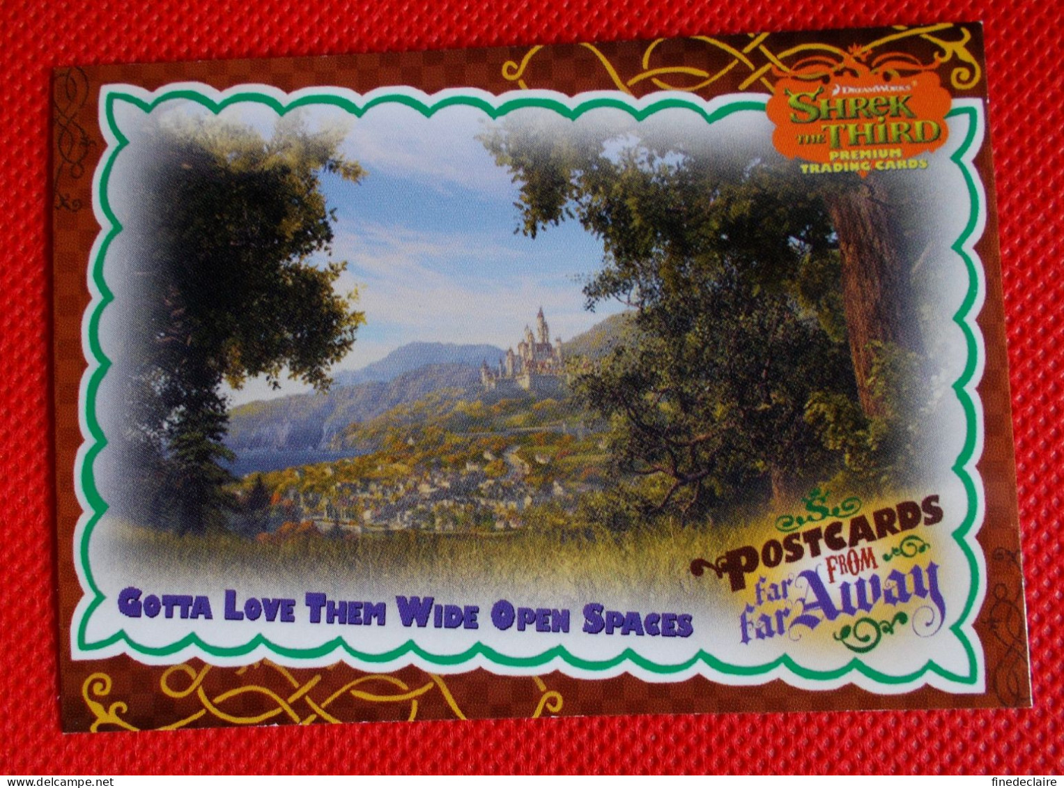 Premium Trading Cards / Carte Rigide - 6,4 X 8,9 Cm - Shrek The Third 2007 - Postcards From Far Far Away - N°35 - Autres & Non Classés