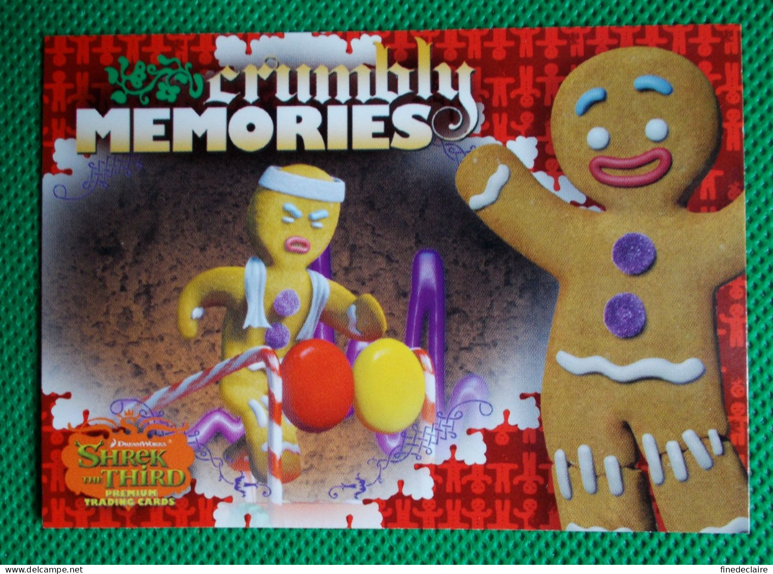 Premium Trading Cards / Carte Rigide - 6,4 X 8,9 Cm - Shrek The Third 2007 - Crumbly Memories - N°29 Dough - Sonstige & Ohne Zuordnung