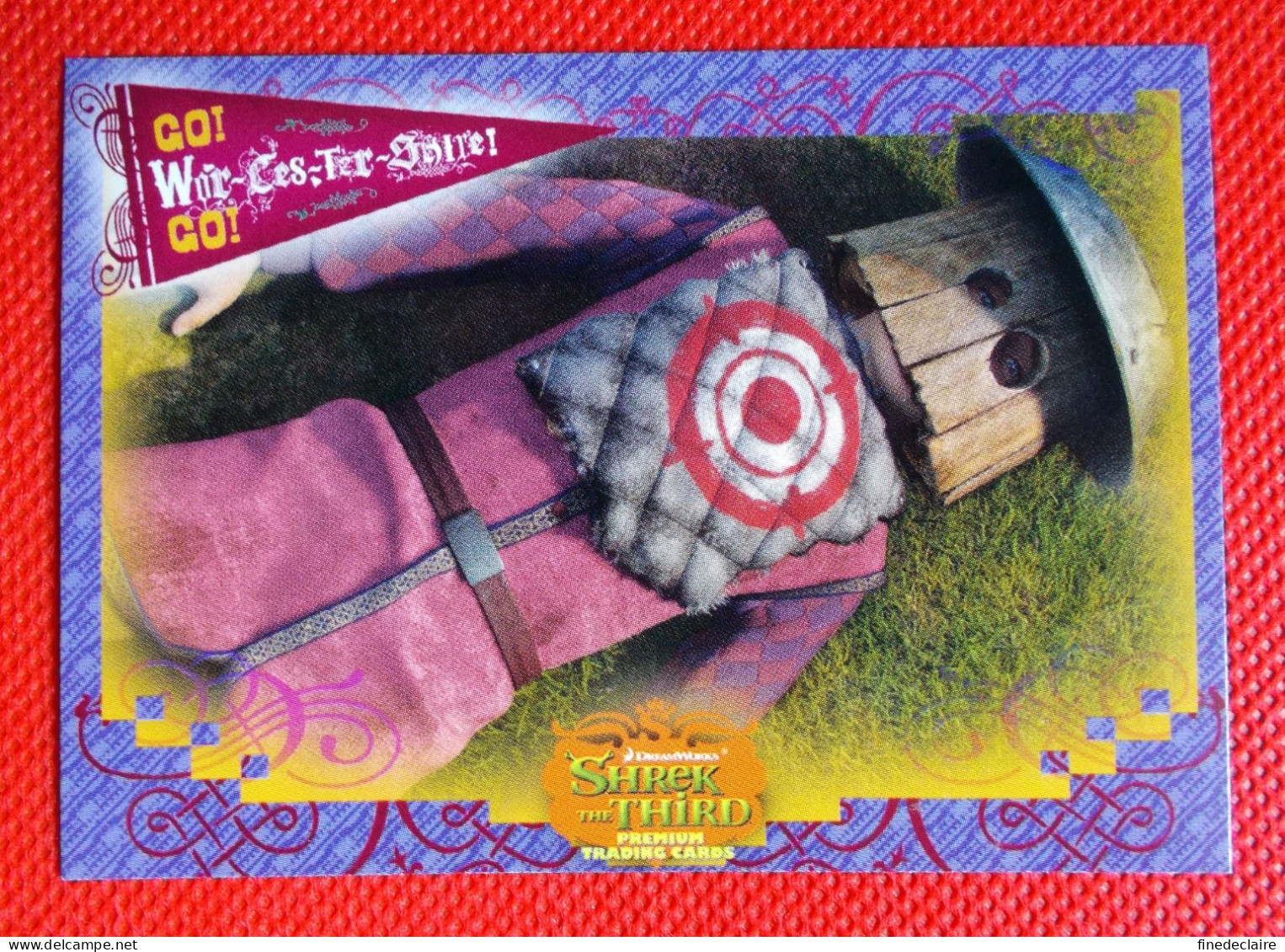 Premium Trading Cards / Carte Rigide - 6,4 X 8,9 Cm - Shrek The Third 2007 - Go! Worcester Go! - N°26 Safety First ! - Sonstige & Ohne Zuordnung