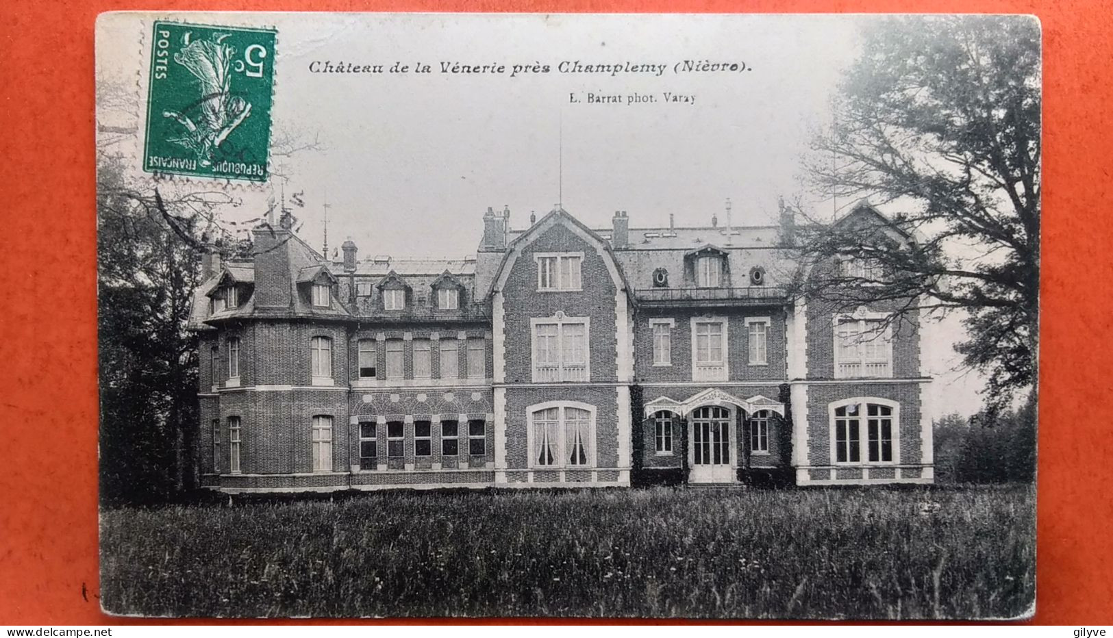 CPA. Château De La Vénerie Près Champlemy.  (AF.066) - Chasse