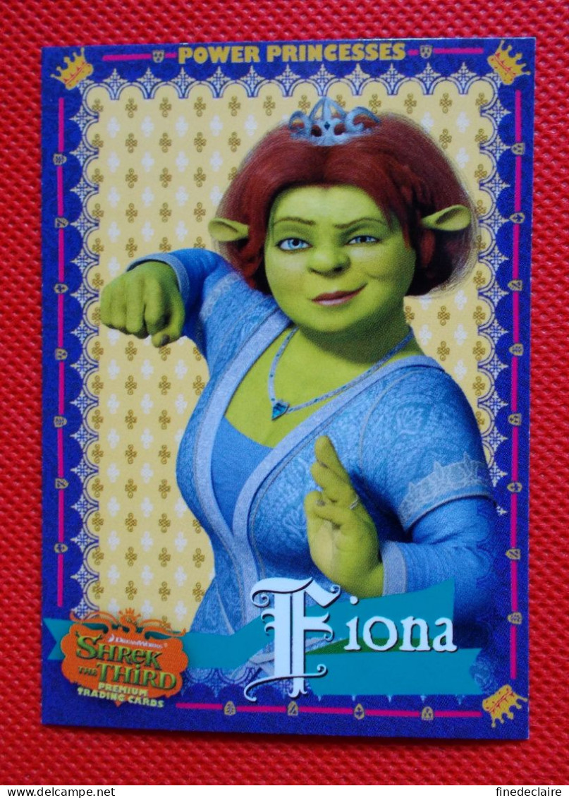 Premium Trading Cards / Carte Rigide - 6,4 X 8,9 Cm - Shrek The Third 2007 - Power Princesses - N°18 Fiona - Otros & Sin Clasificación