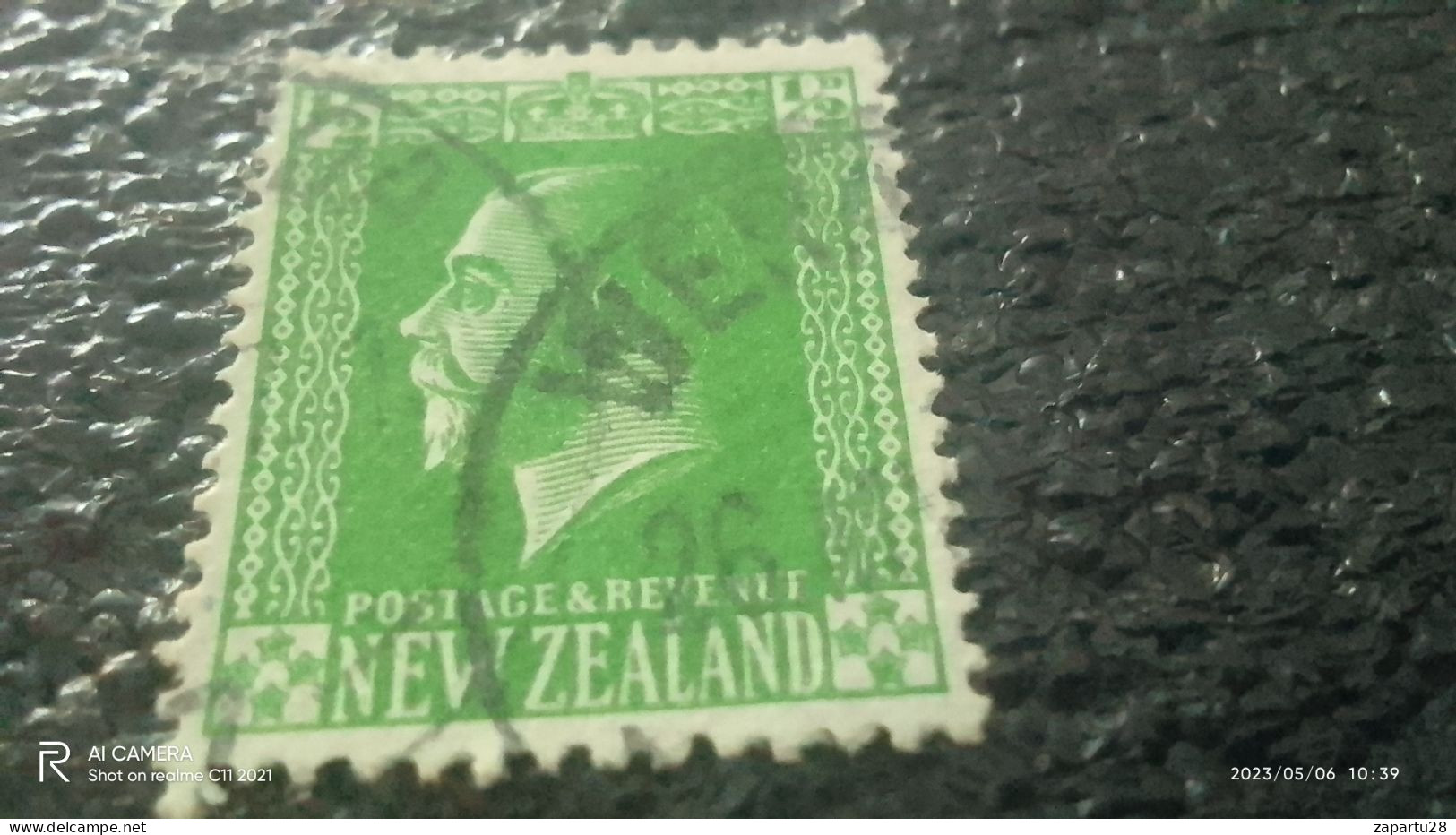 YENİ ZELANDA-  1925-                 0.50P            .  GEORGE V.               USED - Used Stamps