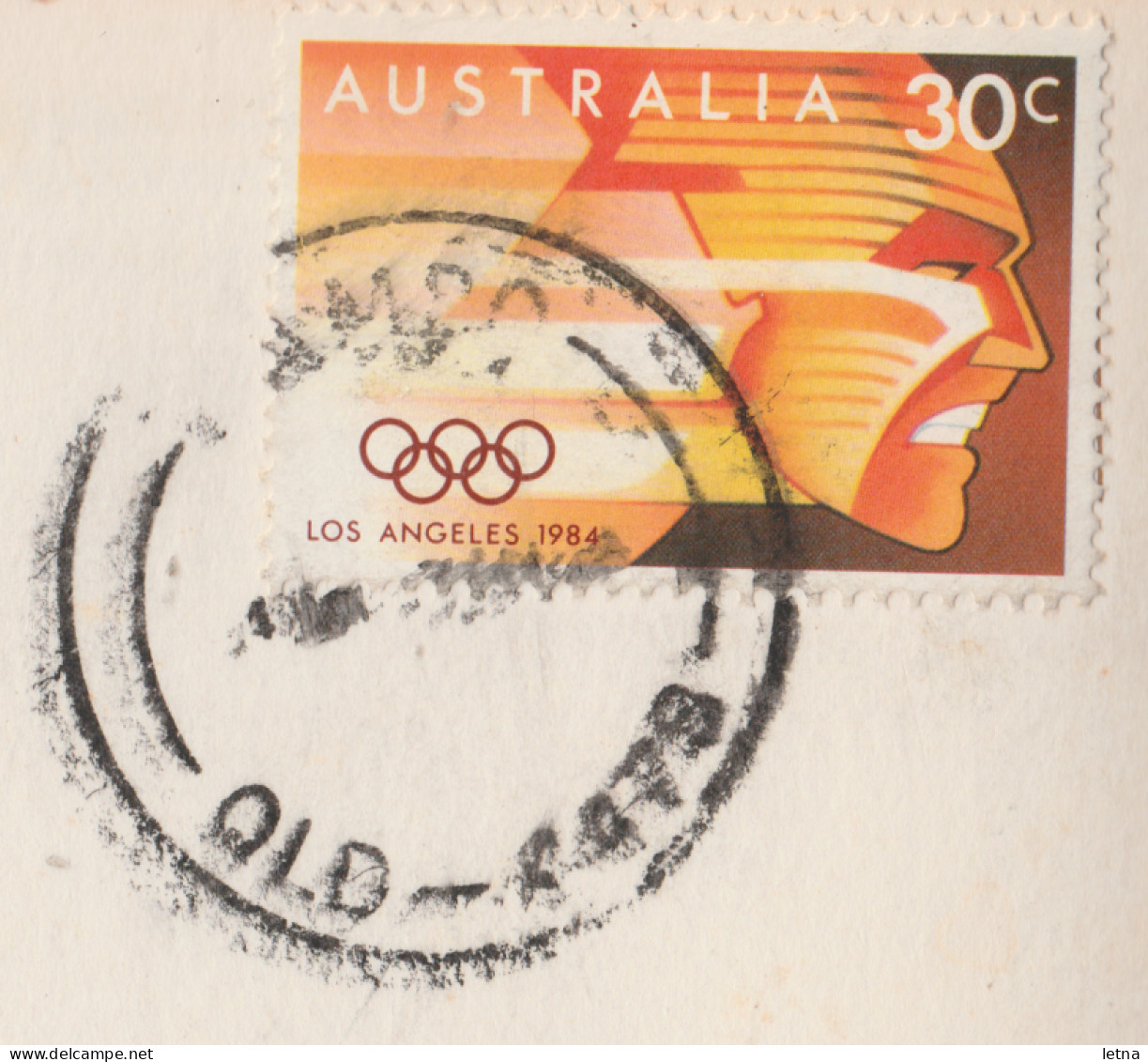 Australia QUEENSLAND QLD Bottle Tree TAMBO Murray Views W9 Postcard 1980s TAMBO Pmk - Autres & Non Classés