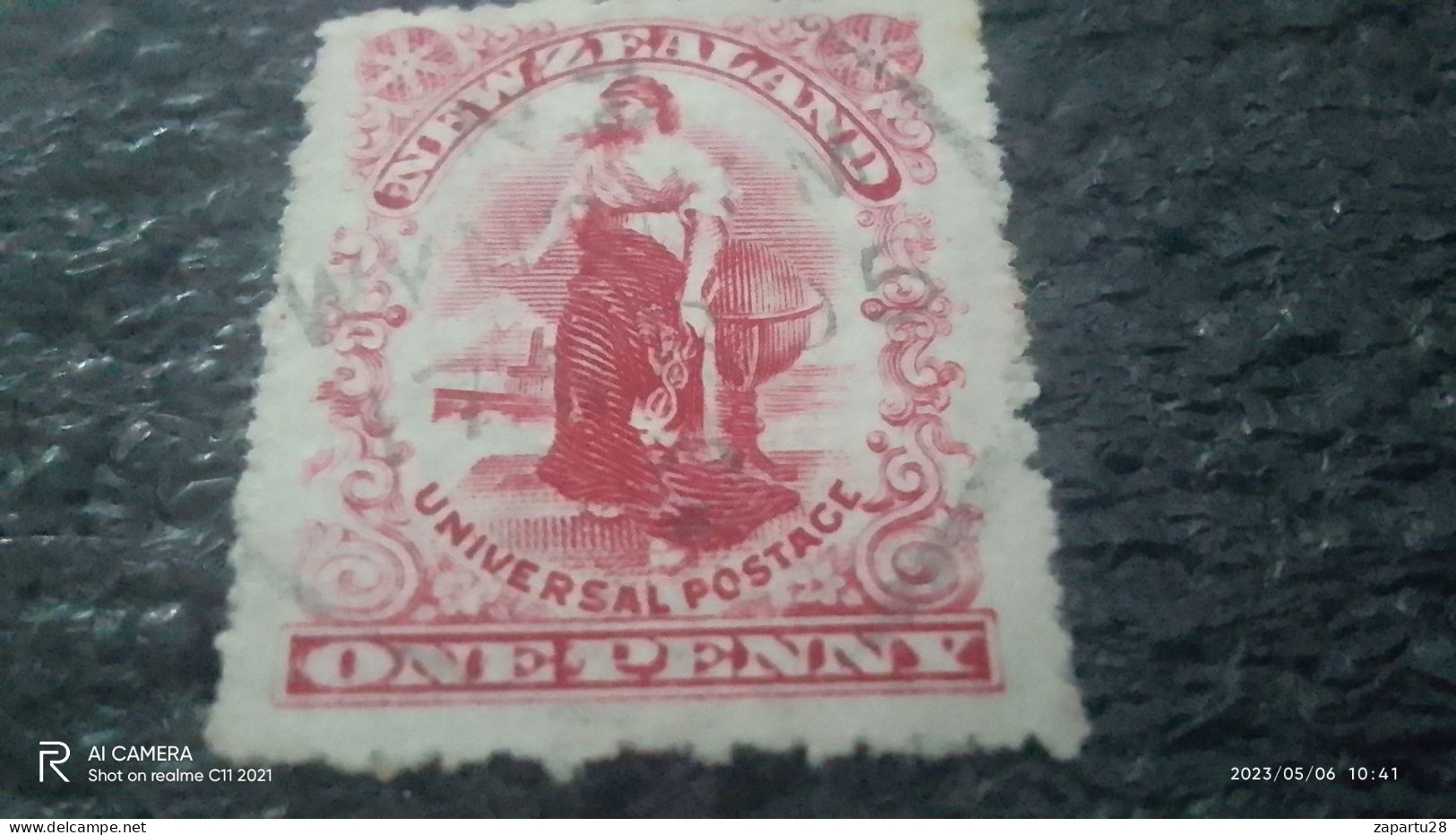 YENİ ZELANDA-  1901-                 1P            .                USED - Gebraucht