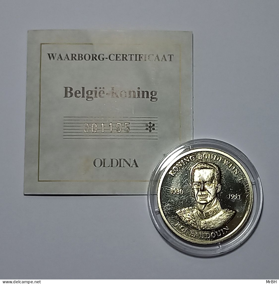 Belgique, Médaille Souvenir Baudouin I, 1997, BE, Argentan - Monarchia / Nobiltà