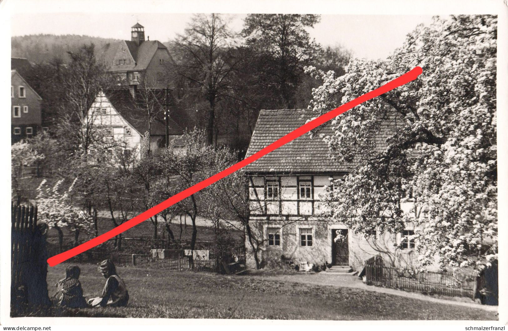 Foto AK Pohrsdorf Gasthof ? A Hartha Tharandt Freital Grumbach Braunsdorf Herzogswalde Spechtshausen Wilsdruff Dresden - Hartha