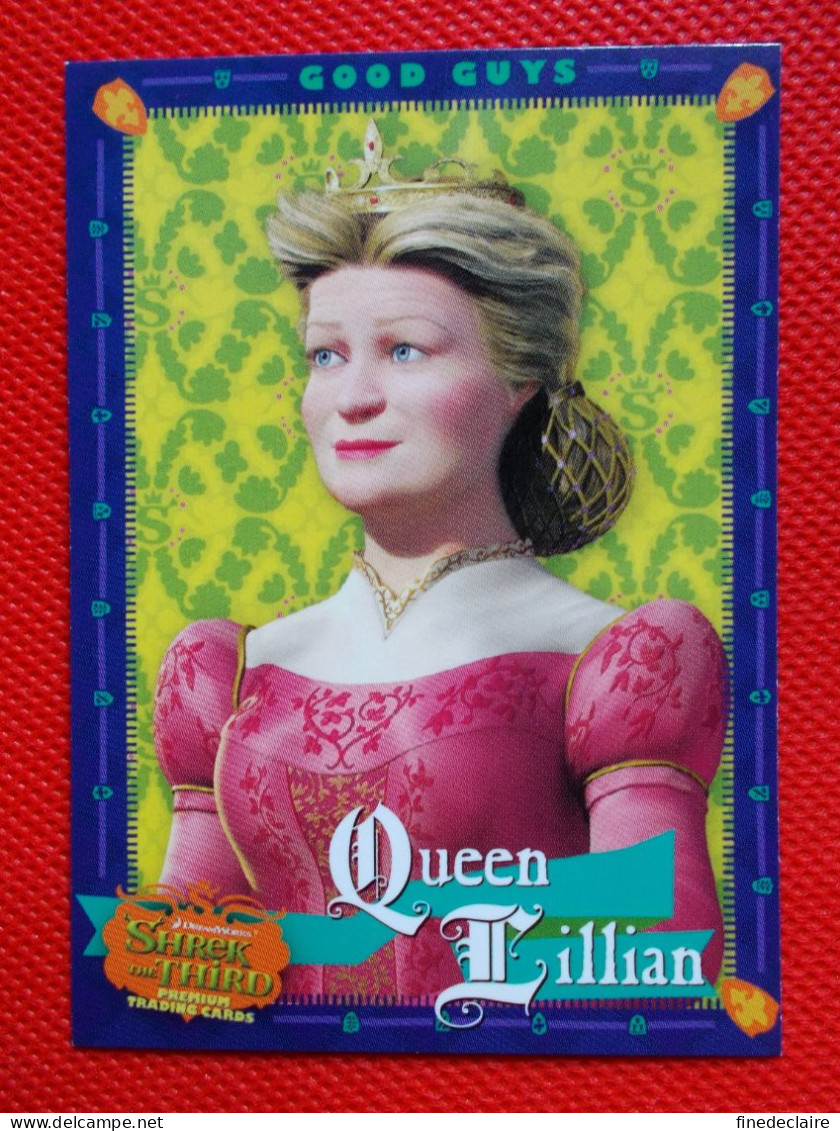 Premium Trading Cards / Carte Rigide - 6,4 X 8,9 Cm - Shrek The Third 2007 - Good Guys - N°8 Queen Lillian - Sonstige & Ohne Zuordnung