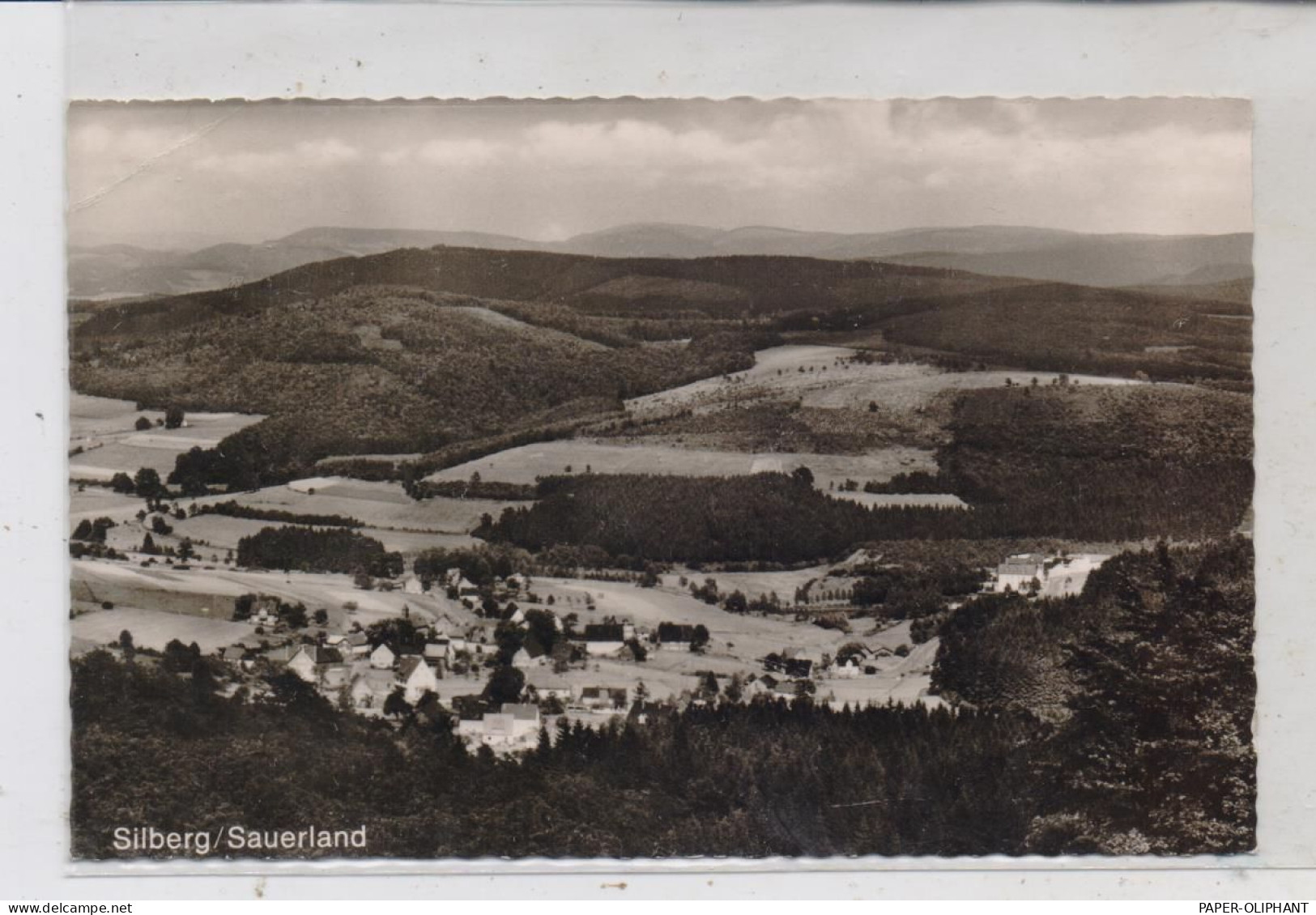 5942 KIRCHHUNDEM - SILBERG, Bllick Auf Den Ort - Olpe