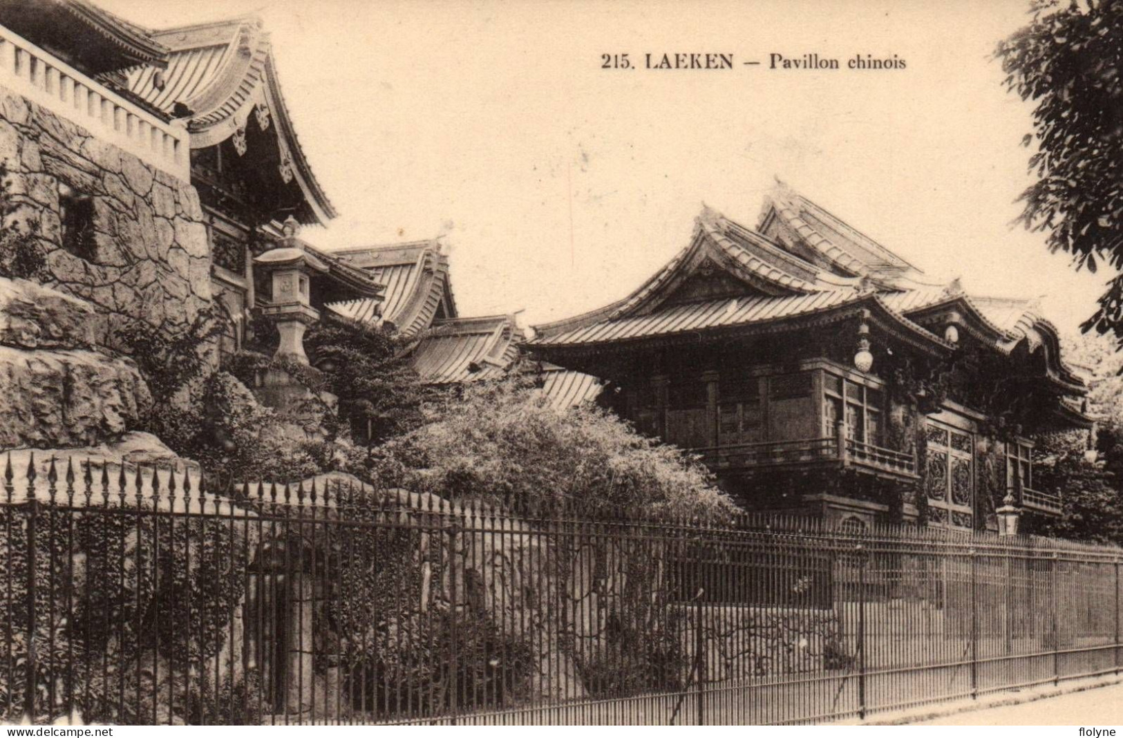 Bruxelles - Laeken - Pavillon Chinois - Exposition Universelle - Belgique Belgium - Expositions Universelles