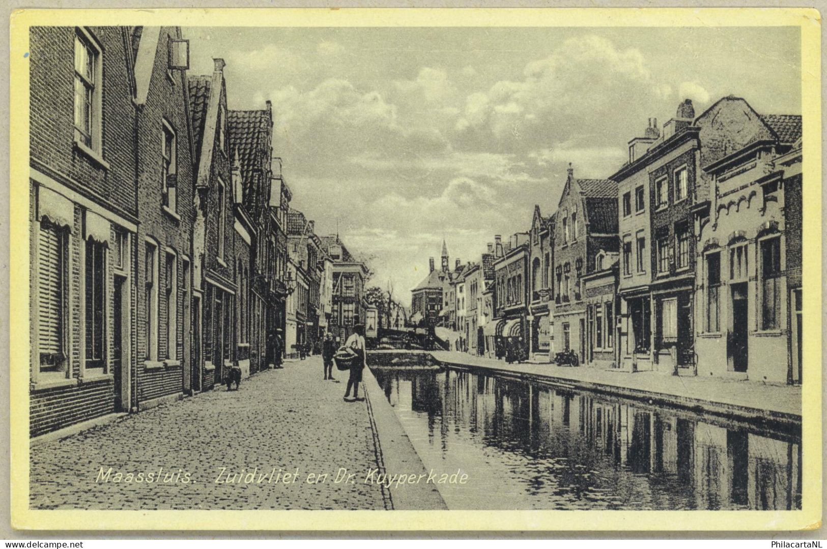 Maassluis *** Zuidvliet En Dr. Kuyperkade - 1935 - Maassluis