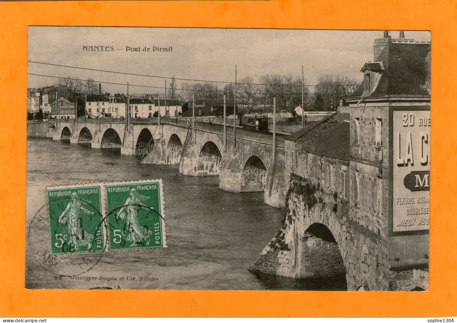 NANTES - Pont De Pirmil - 1908 - - Nantes