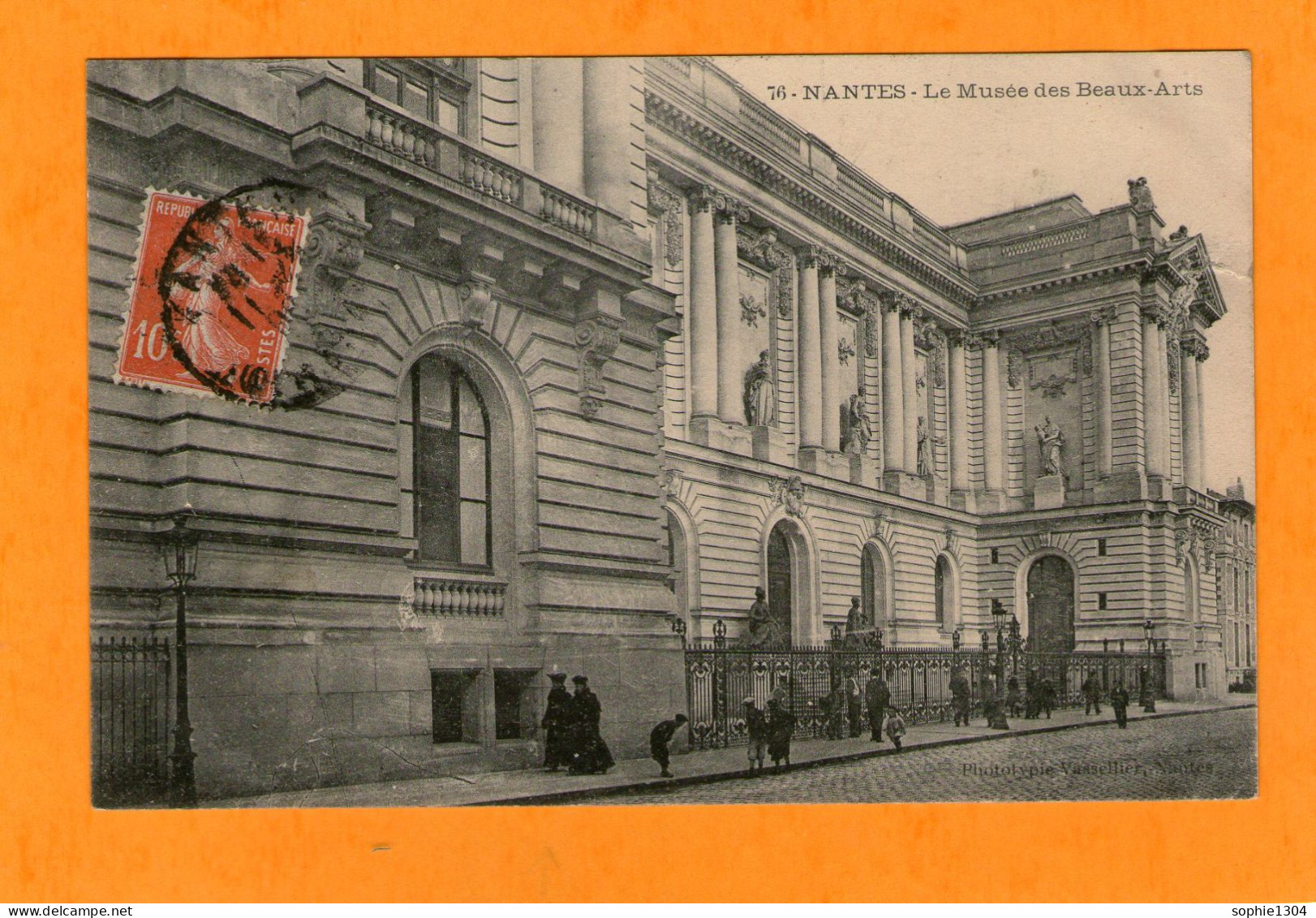 NANTES - Le Musée Des Beaux Arts  - 1908 - - Nantes