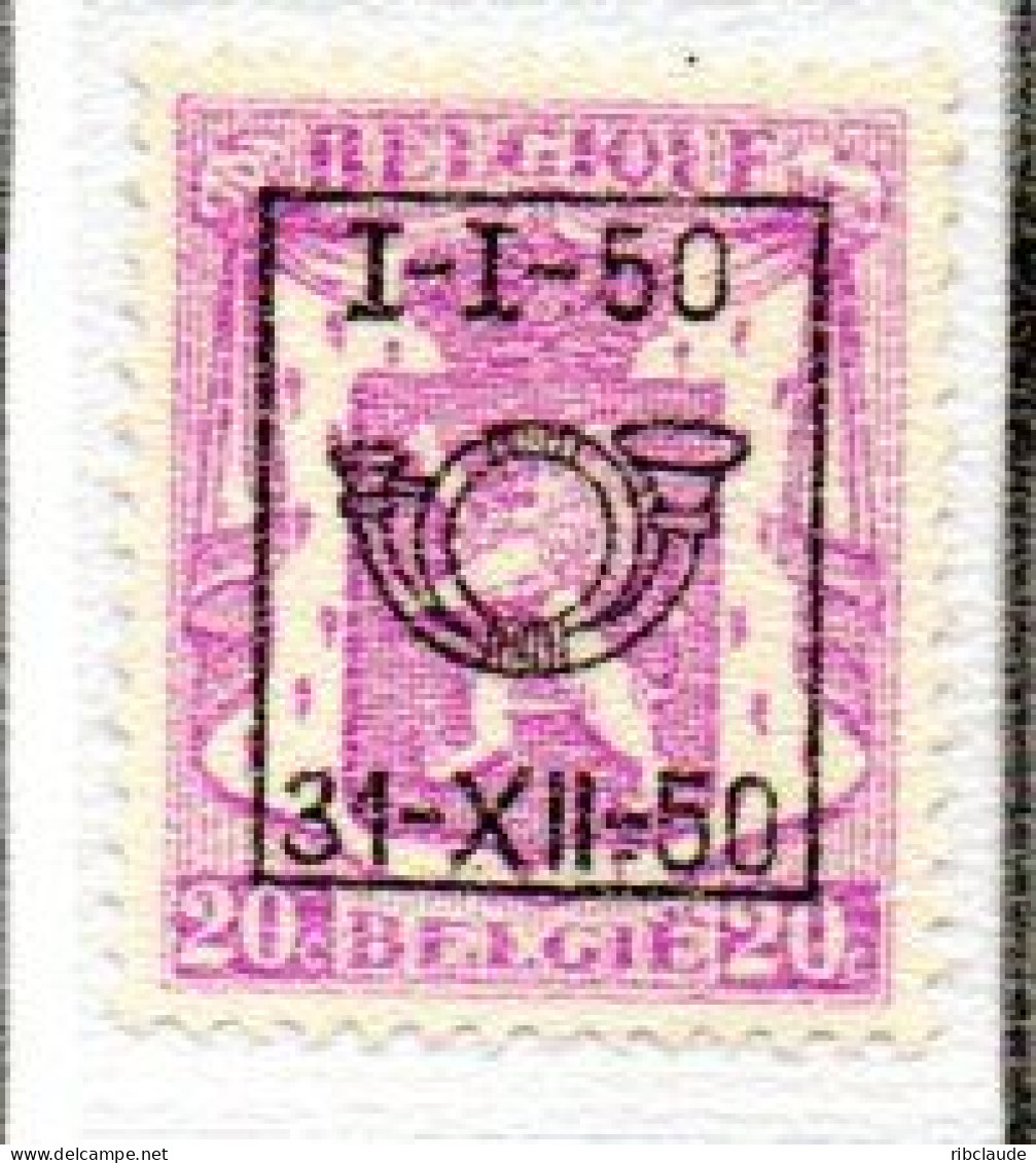 Préo Typo N°599 à 603 - Typo Precancels 1936-51 (Small Seal Of The State)