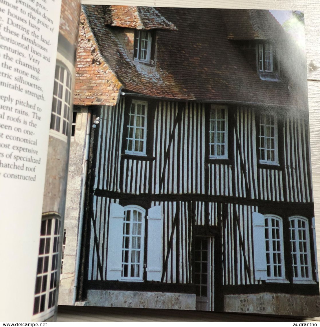 livre NORMANDY Pierre Deux's Phaidon Oxford Photographs Guy Bouchet design Paul hardy 1988 La normandie en photos