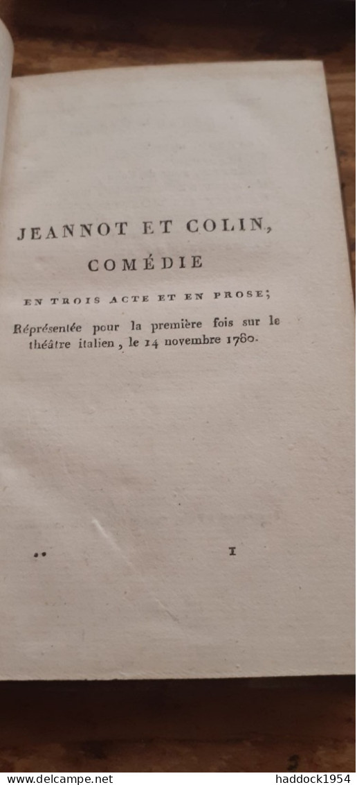Théâtre  Tome Second DE FLORIAN H.nicolle à La Librairie Stéréotype 1803 - Auteurs Français