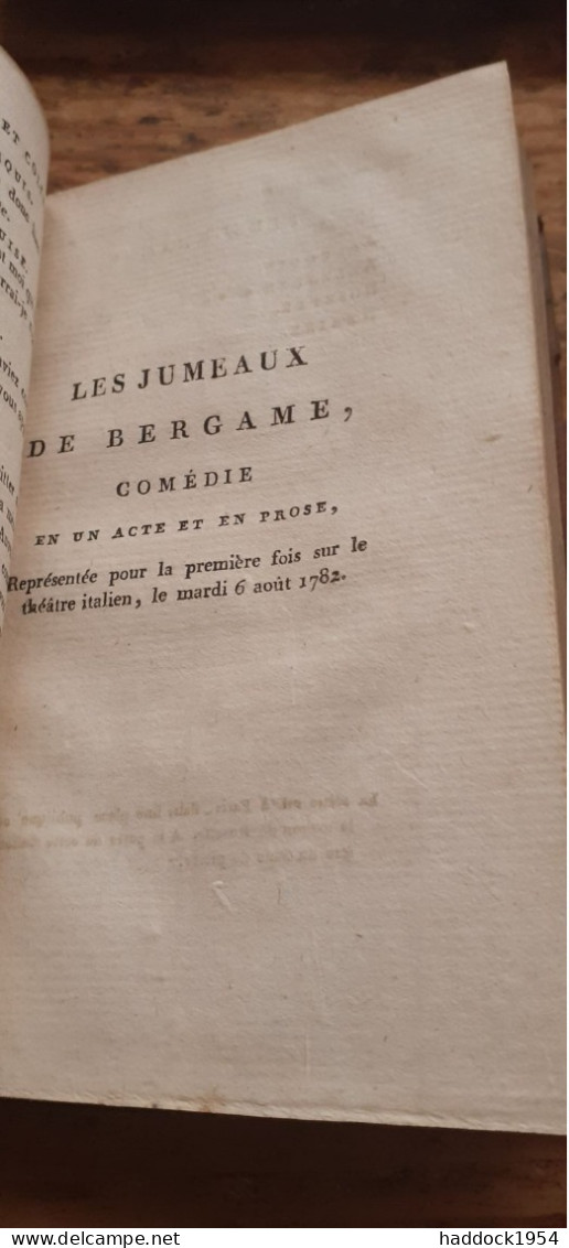 Théâtre  Tome Second DE FLORIAN H.nicolle à La Librairie Stéréotype 1803 - Auteurs Français