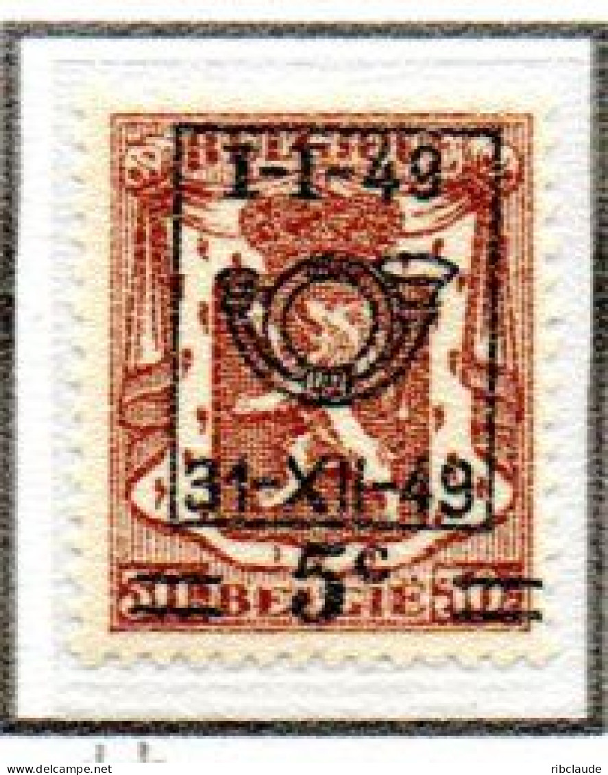 Préo Typo Poste N°798 à 802 - Typo Precancels 1936-51 (Small Seal Of The State)