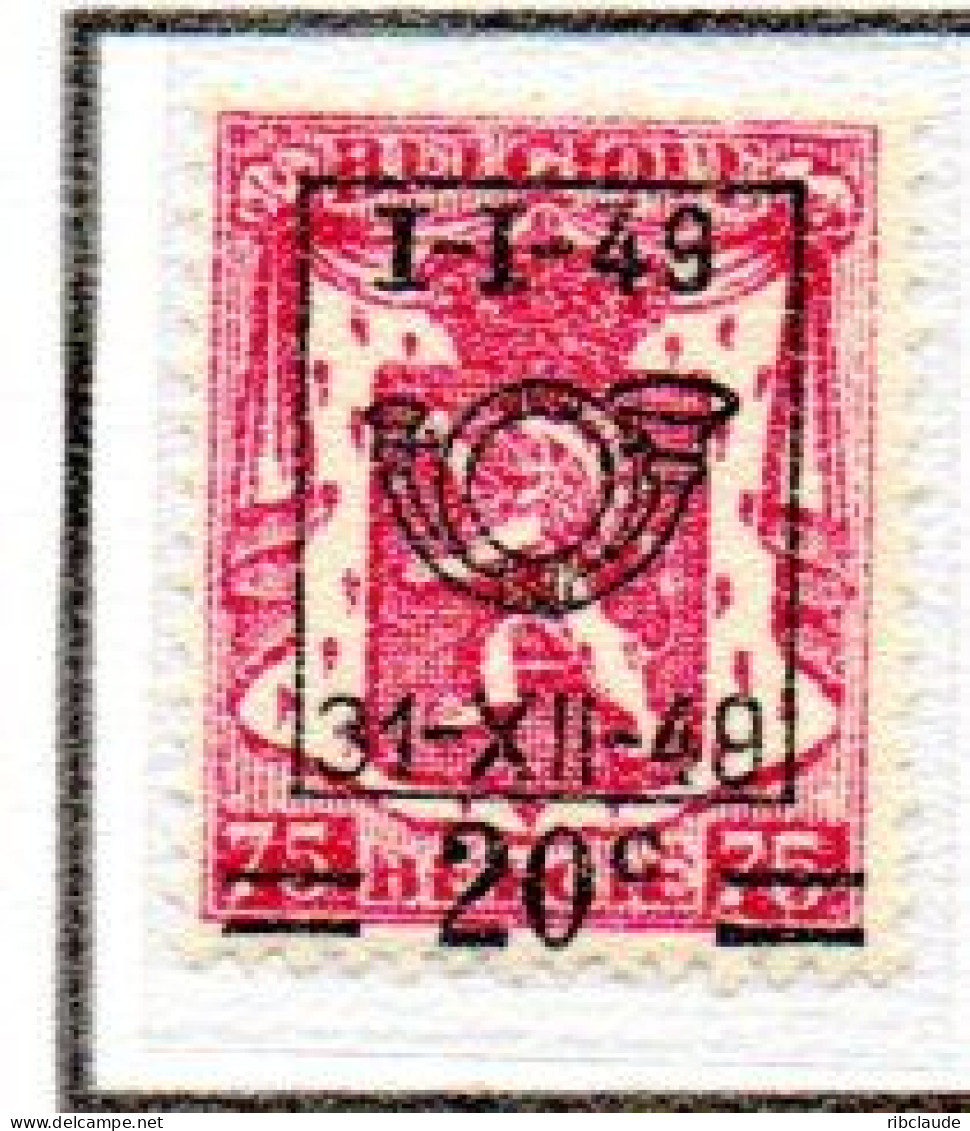 Préo Typo Poste N°798 à 802 - Typos 1936-51 (Kleines Siegel)