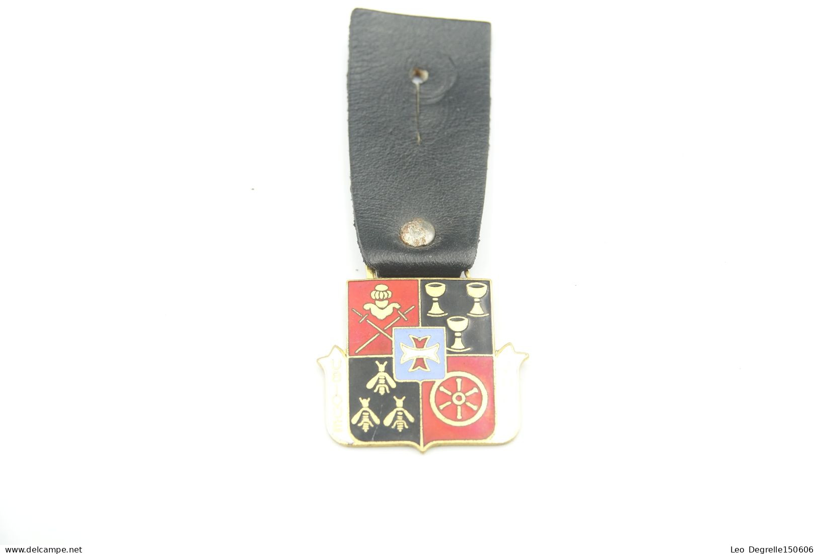 Militaria - PATCH CHEST : Original Logistieke School Van Het Materieel Ubique Juvo - Belgium - Breloque Abzeichen - Uniformes