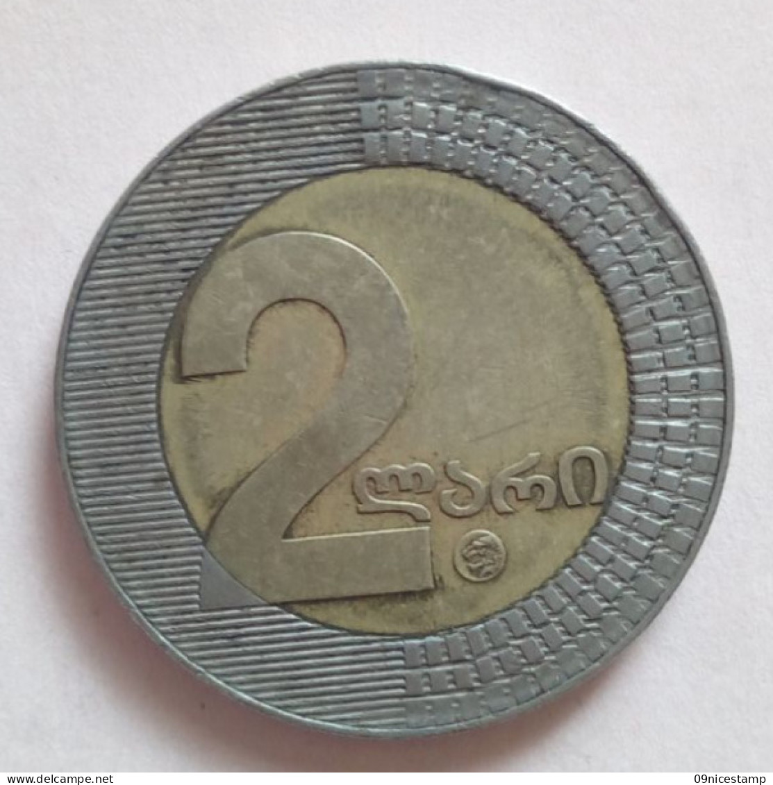 Georgia, Year 2006,  2 Lari Coin, Used - Géorgie