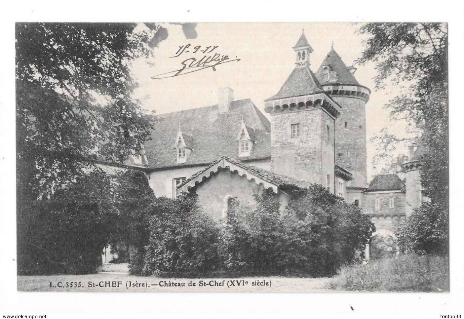 DEPT 38 - Le Chateau De SAINT CHEF - VINC - - Saint-Chef