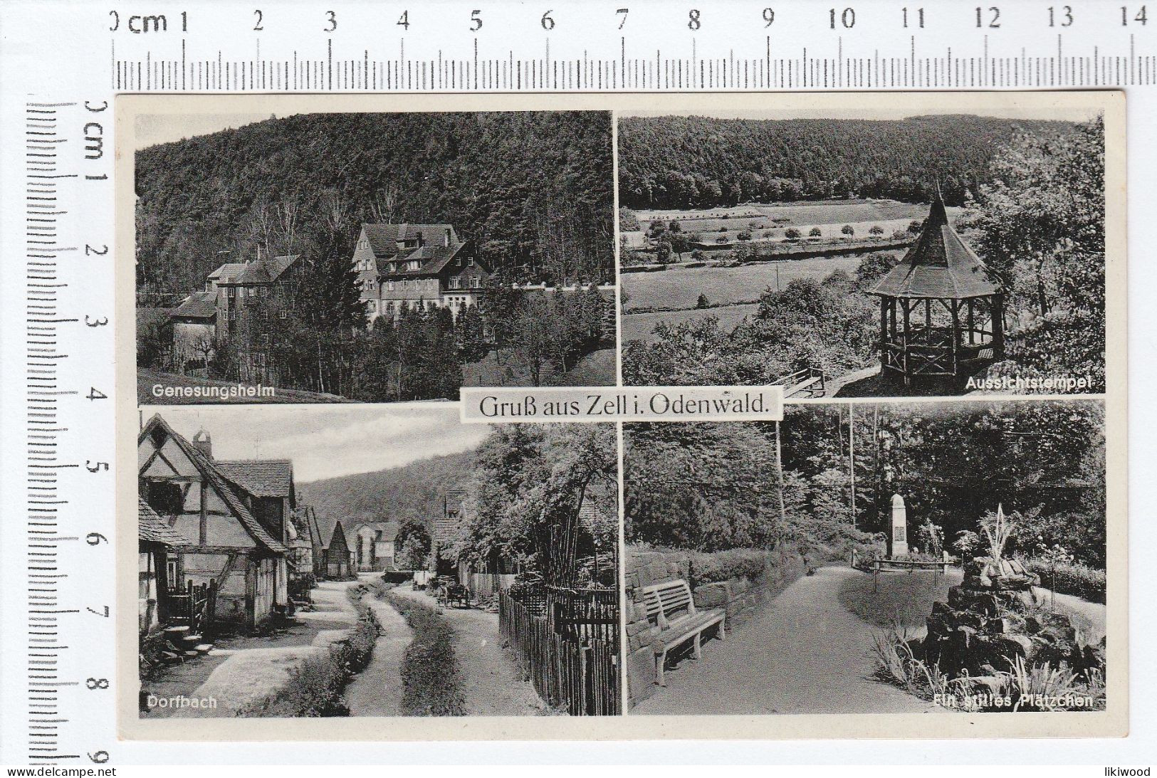 Zell Im Odenwald - 1940 - Bad Koenig