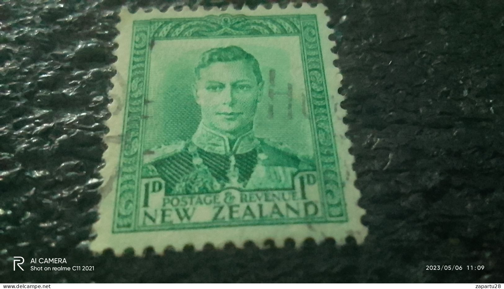 YENİ ZELANDA-  1938         1P               KİNG GEORGE VI          USED - Oblitérés