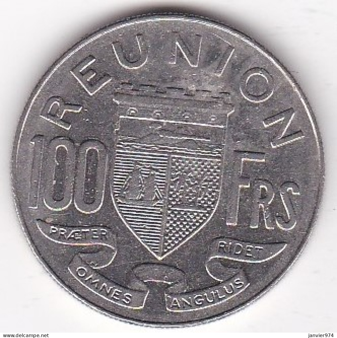 Ile De La Réunion 100 Francs 1969, En Nickel , Lec# 106 - Reunión