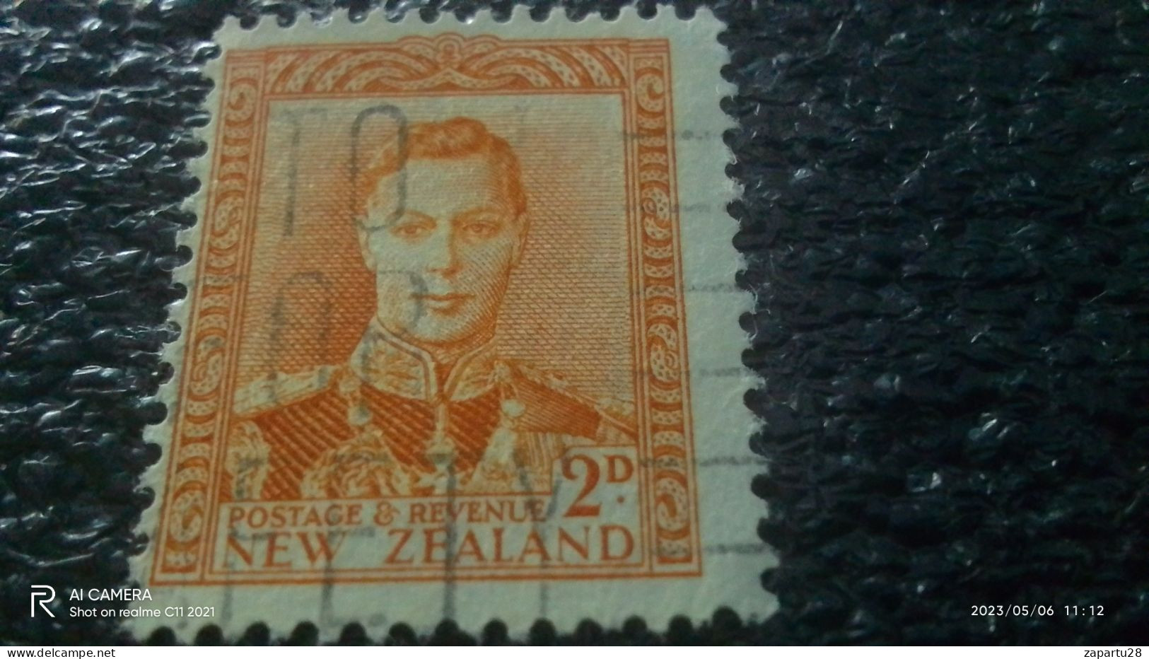 YENİ ZELANDA-  1938         2P               KİNG GEORGE VI          USED - Usados