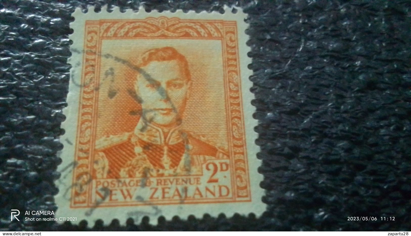 YENİ ZELANDA-  1938         2P               KİNG GEORGE VI          USED - Oblitérés