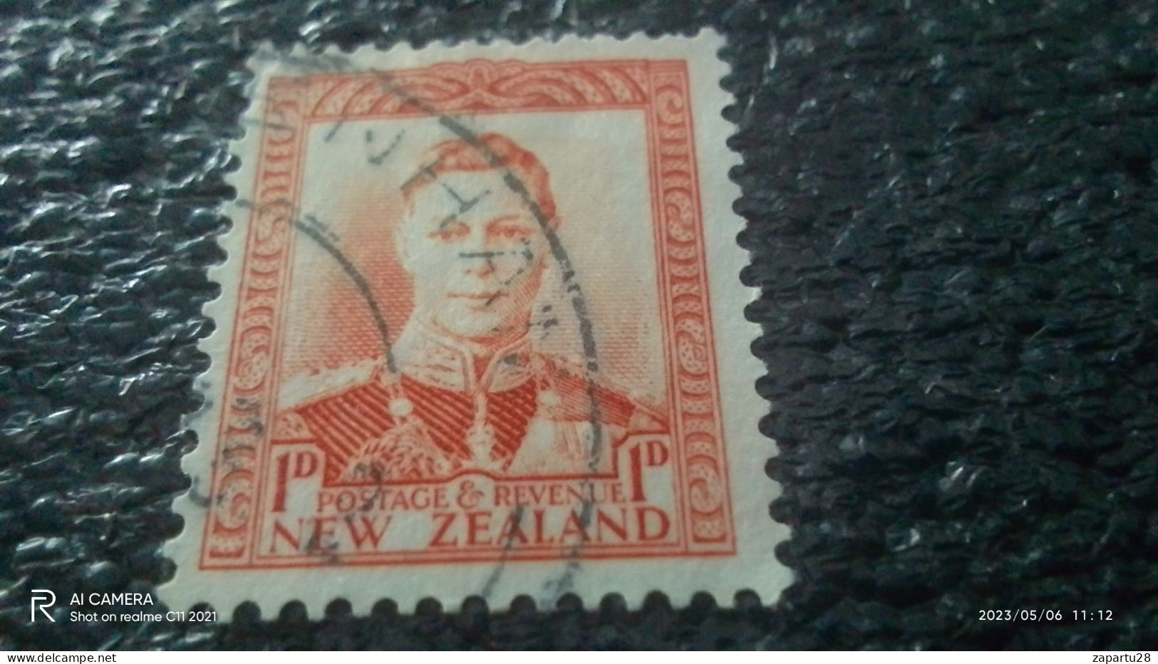 YENİ ZELANDA-  1938         1P               KİNG GEORGE VI          USED - Used Stamps