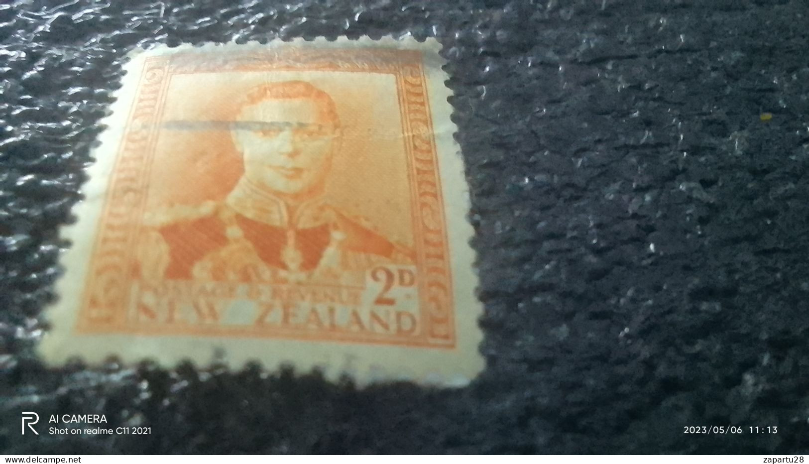 YENİ ZELANDA-  1938         2P               KİNG GEORGE VI          USED - Usados