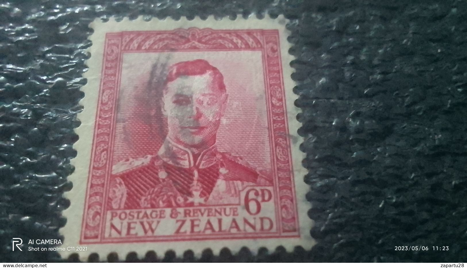 YENİ ZELANDA-  1938         6P               KİNG GEORGE VI          USED - Used Stamps