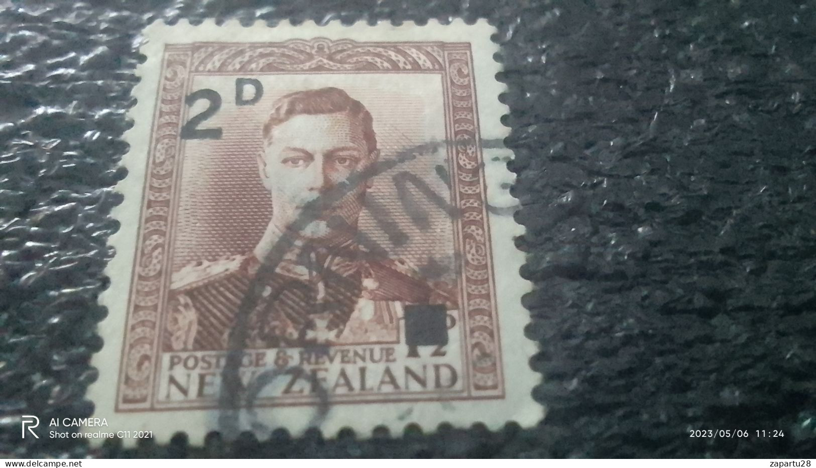 YENİ ZELANDA-  1938         2P               KİNG GEORGE VI          USED - Usados