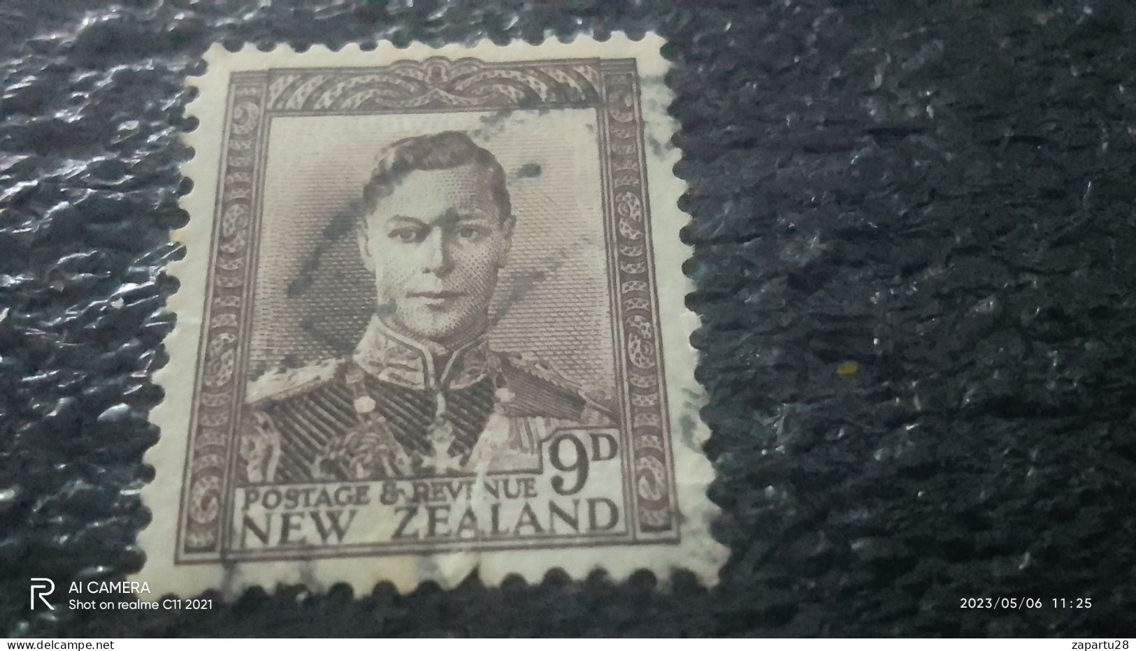 YENİ ZELANDA-  1938         9P               KİNG GEORGE VI          USED - Used Stamps