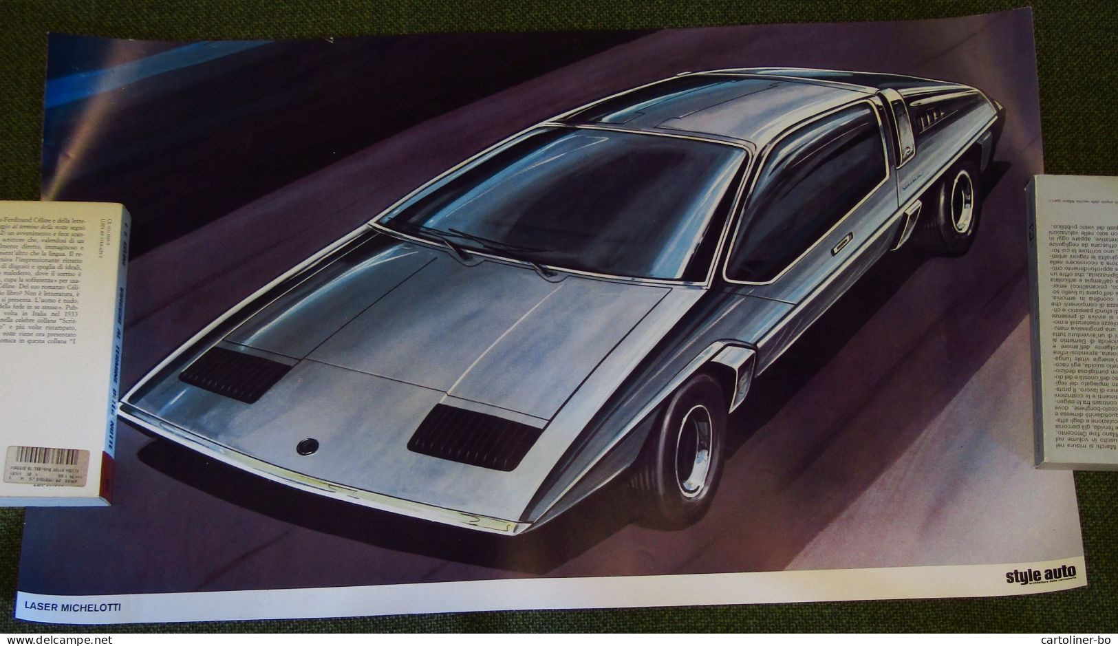 Michelotti 1971 Matra Laser Poster 36x62 Manifesto - Car Racing - F1