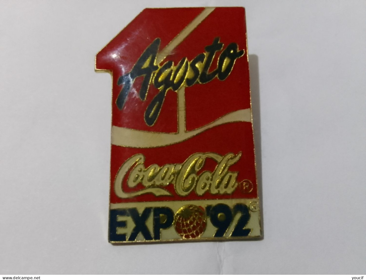 PIN'S Agusto COCA COLA - Coca-Cola