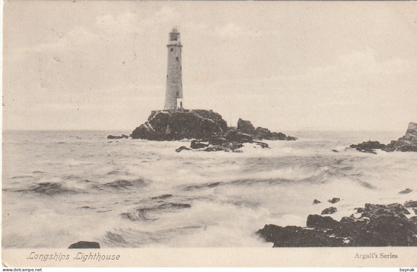 ENG113   --  LONGSHIPS LIGHTHOUSE  --  1909 - Land's End