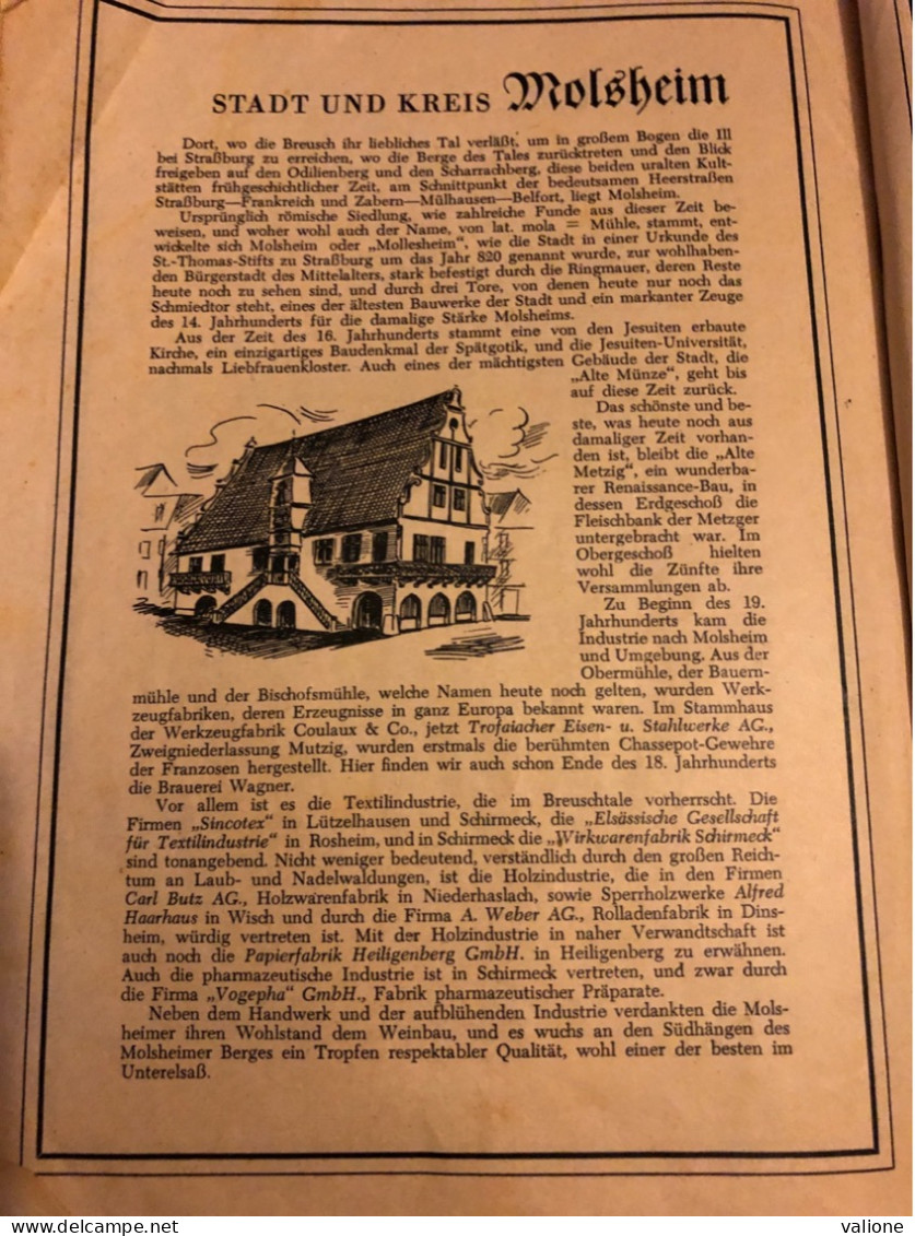 Hitler 1942 Propagande Allemande En Alsace Occupée - Deutsch