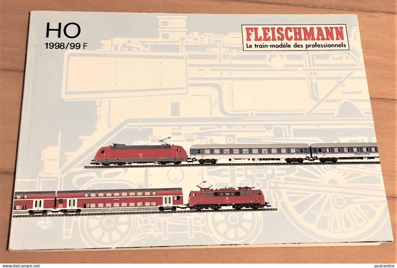 Catalogue FLEISCHMANN Le Train-modèle Des Professionnels HO 1998/1999 - Francese